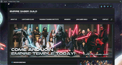 Desktop Screenshot of empiresaberguild.com